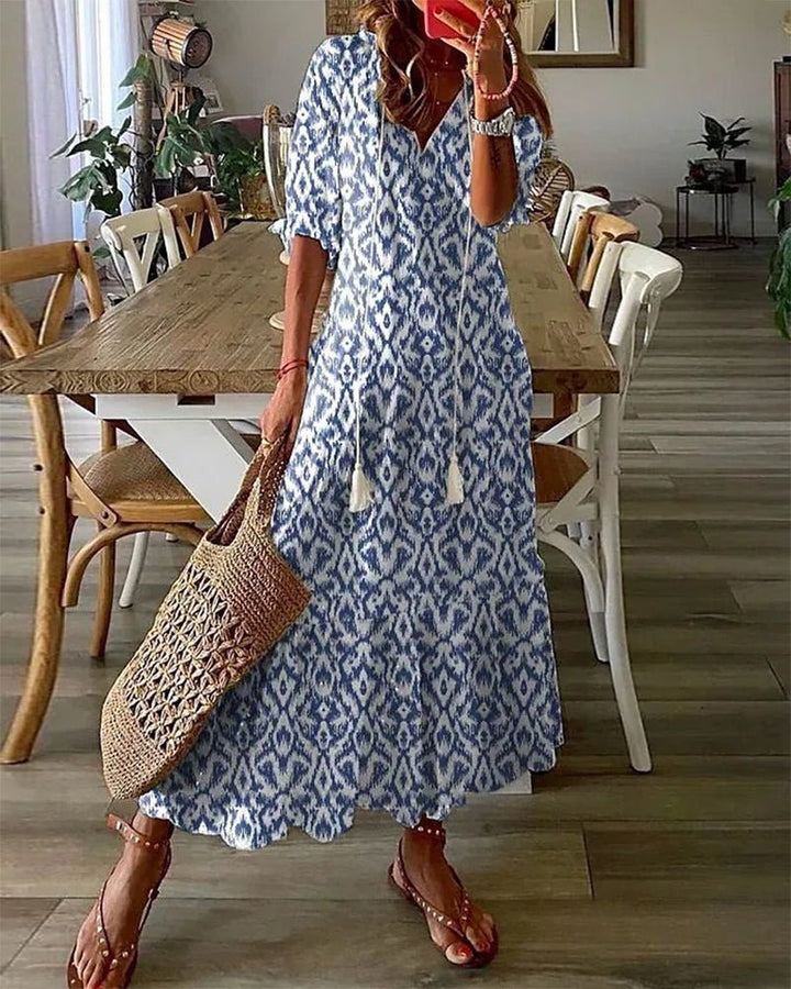 LUNA | Abito Midi Boho Chic Senza Sforzo