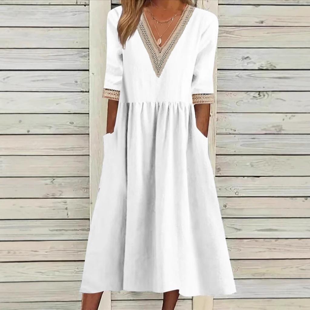 LIVIA | Abito Midi in Pizzo