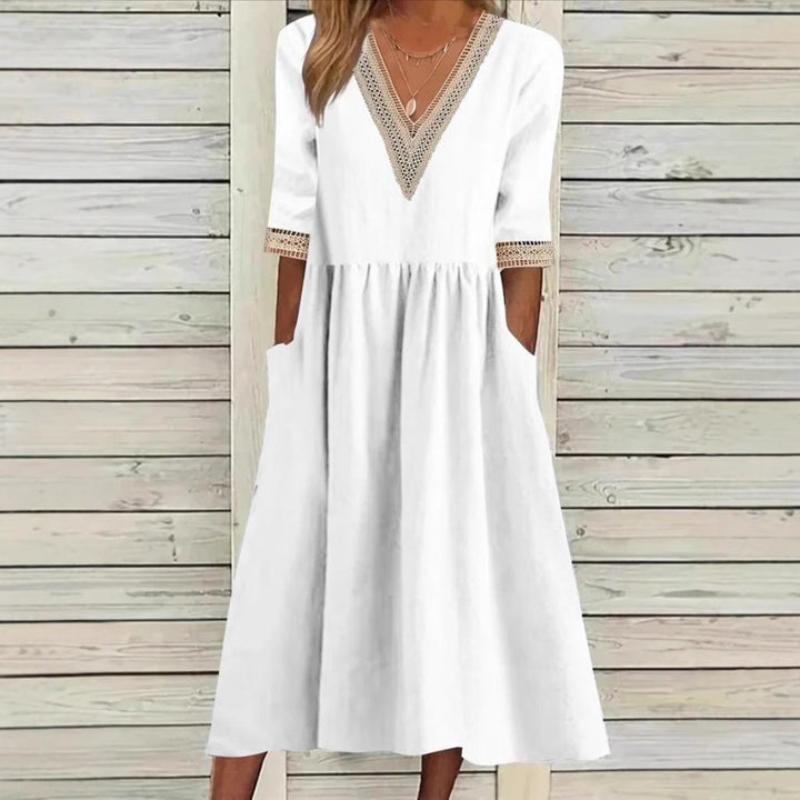 LIVIA | Abito Midi in Pizzo