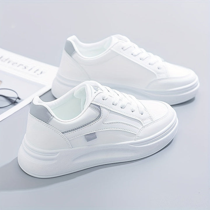 Eleganti Scarpe Bianche con Comfort Leggero
