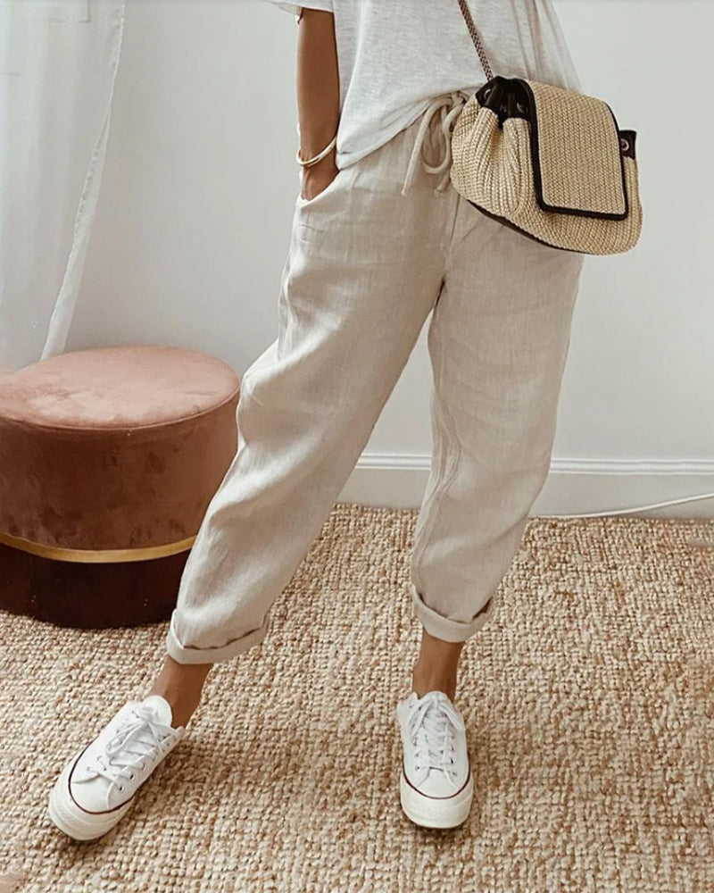Eleganti e Confortevoli Pantaloni Fluidi