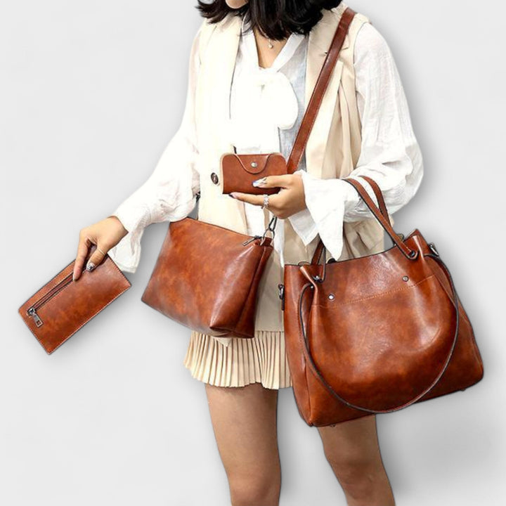 Louna | Set di 4 borse vintage