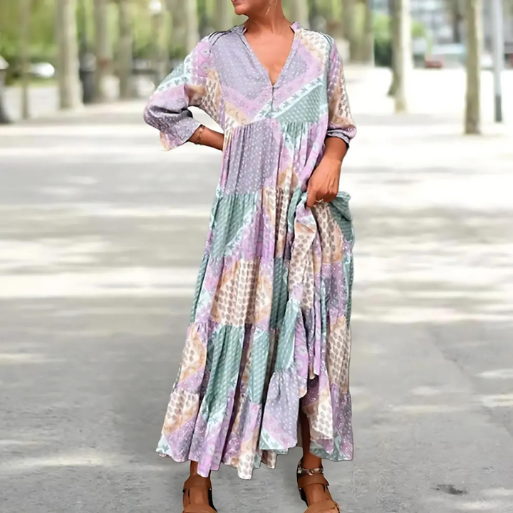 Florentina - Elegantly Printed Dress