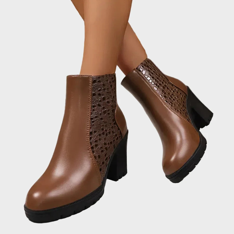 Katarzyna™ Scarpe con tacco alto in pelle autentica con supporto per l'arco del piede 💫