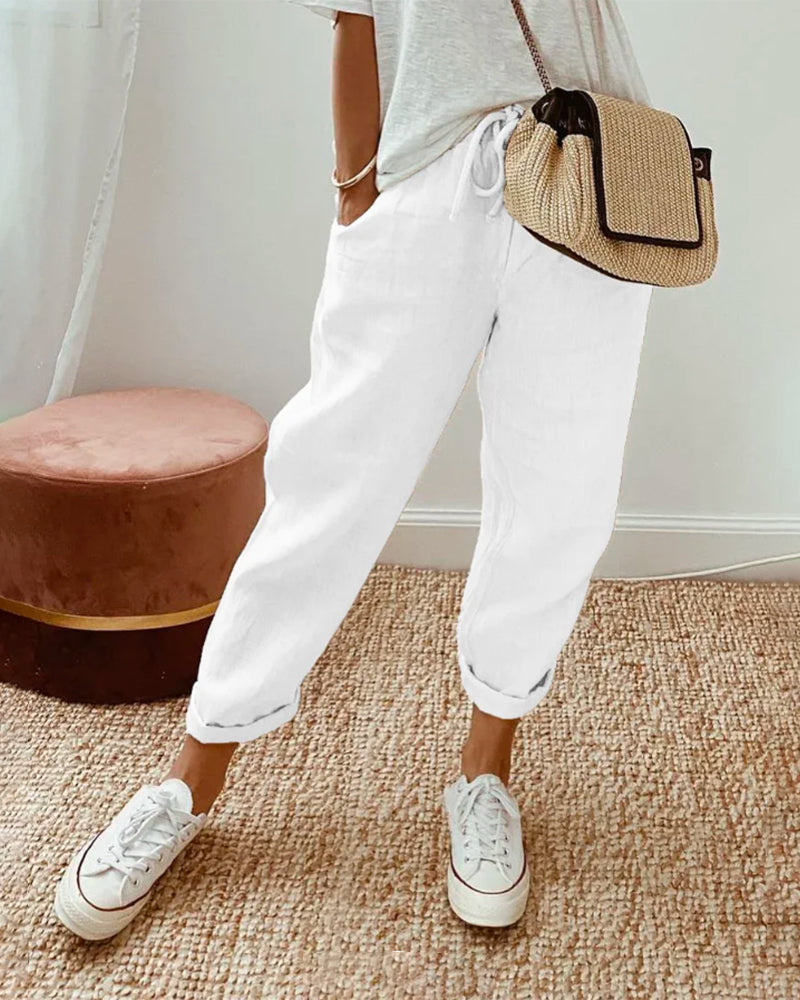 Eleganti e Confortevoli Pantaloni Fluidi