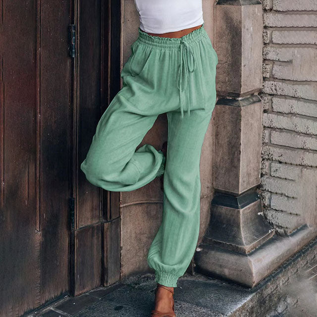 Kaeli – Pantaloni Chic con Cintura