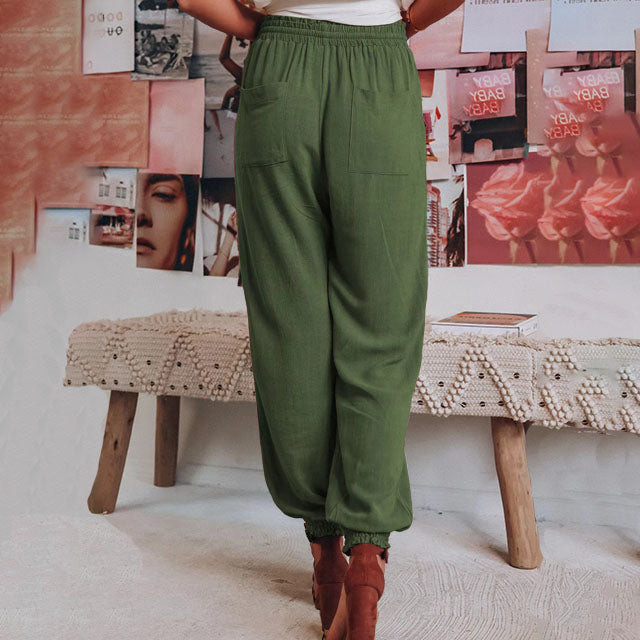 Kaeli – Pantaloni Chic con Cintura