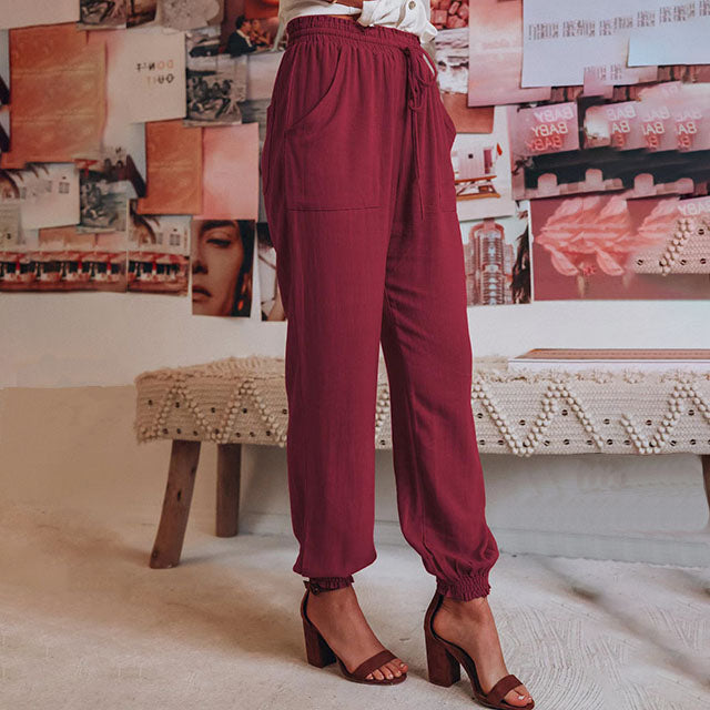 Kaeli – Pantaloni Chic con Cintura
