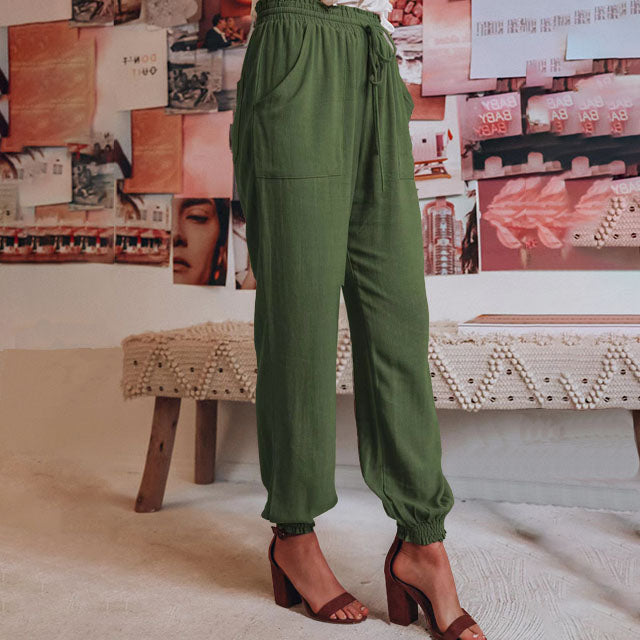 Kaeli – Pantaloni Chic con Cintura