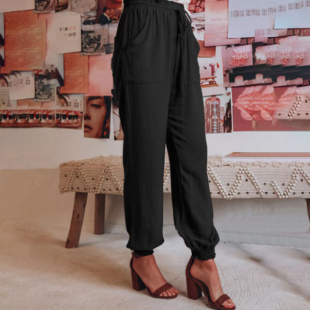 Kaeli – Pantaloni Chic con Cintura