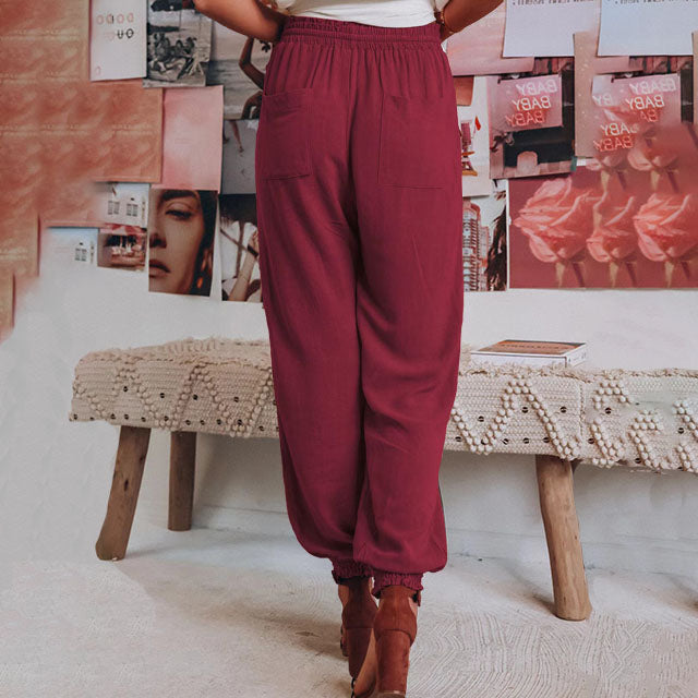 Kaeli – Pantaloni Chic con Cintura