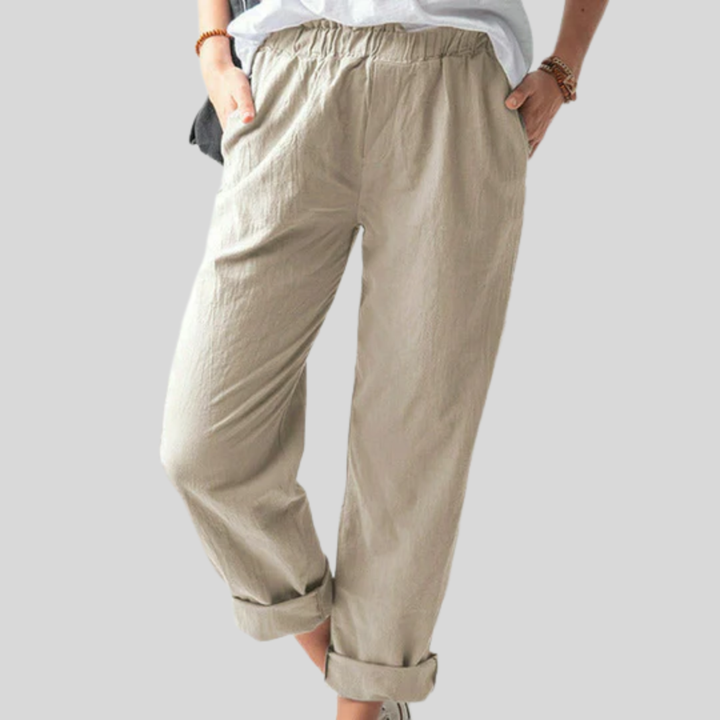 Neria - Pantaloni con Struttura Morbida