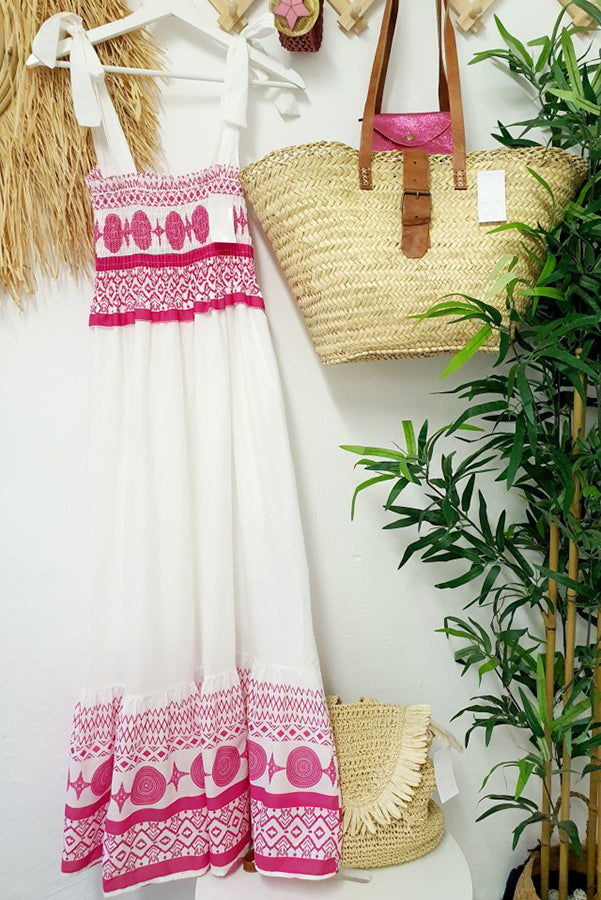 Rianna - Maxi Abito Estivo in Stile Bohemien
