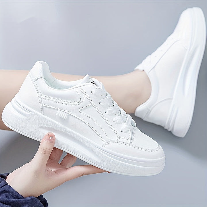 Eleganti Scarpe Bianche con Comfort Leggero