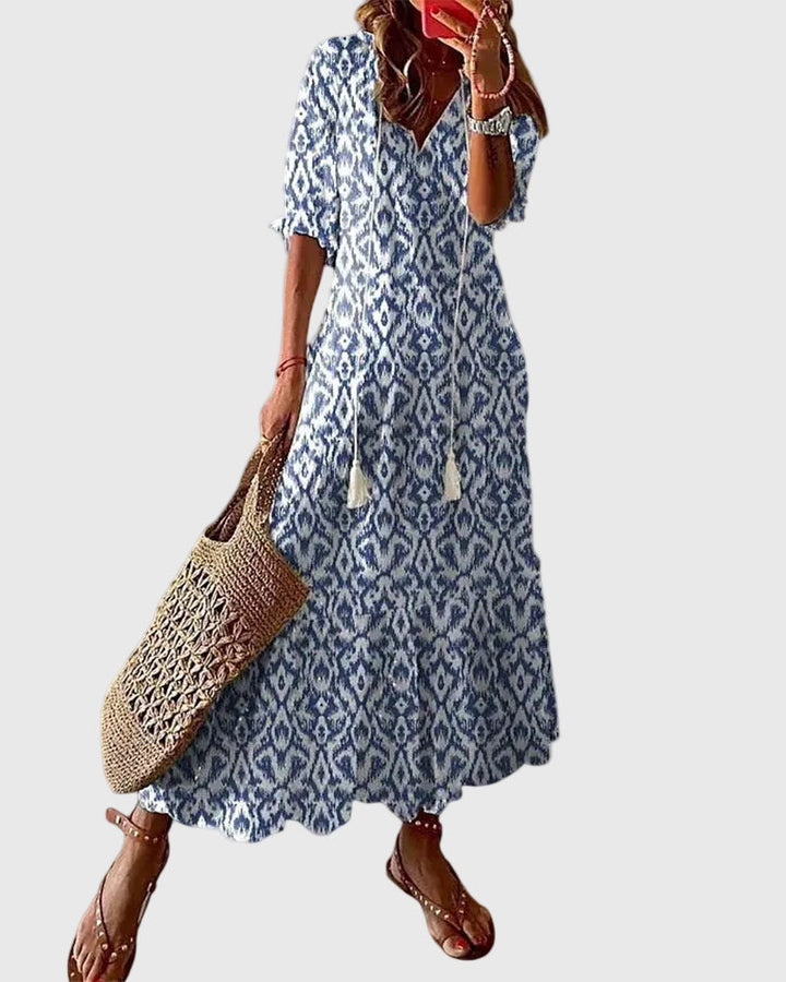Amalia | Vintage Boho Maxi Summer Dress