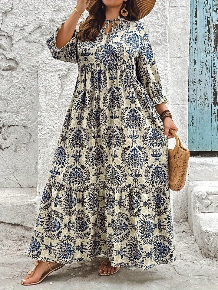 Molly - Abito Boho Mosaico