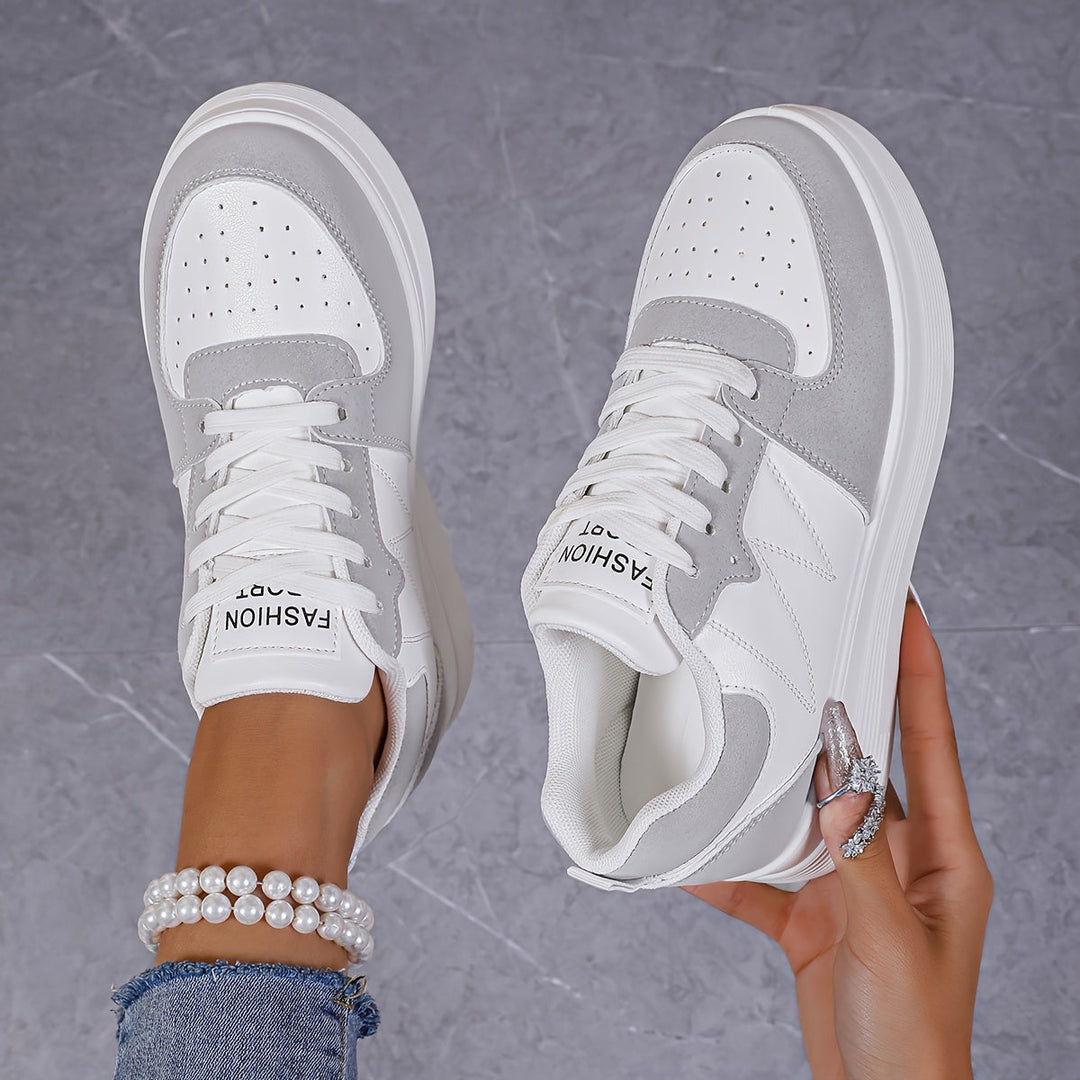Chloé | Eleganti Sneakers con Soletta Piattaforma