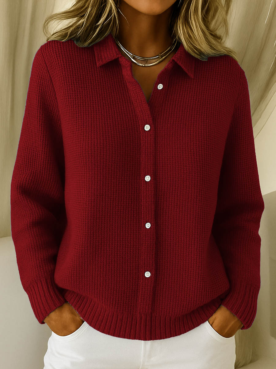 Maeve™ | Cardigan Classico Button-Up
