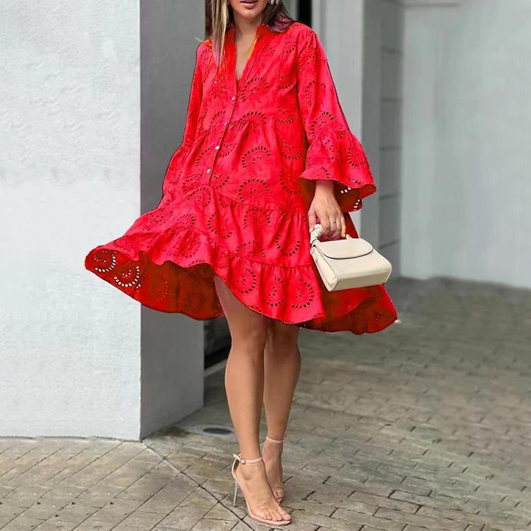 Lydia - Dress with Eye Details