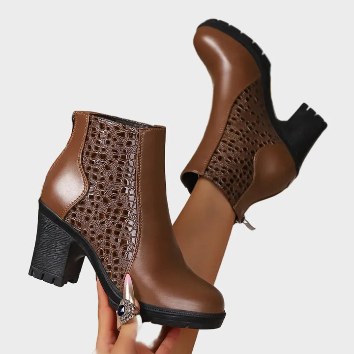 Katarzyna™ Scarpe con tacco alto in pelle autentica con supporto per l'arco del piede 💫