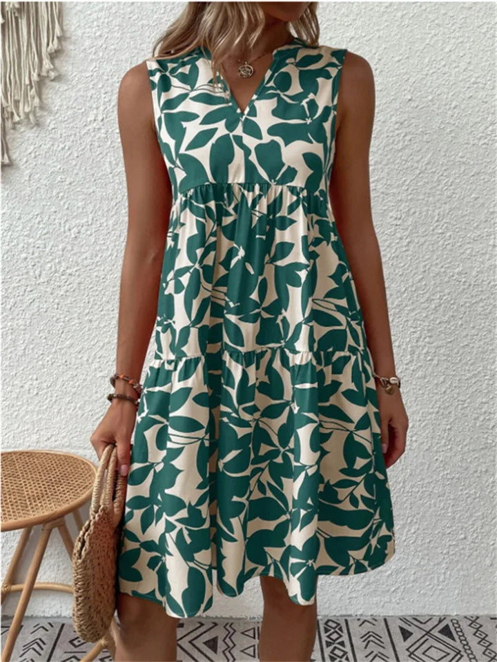 TASHA | ELEGANT MIDI FLUID DRESS