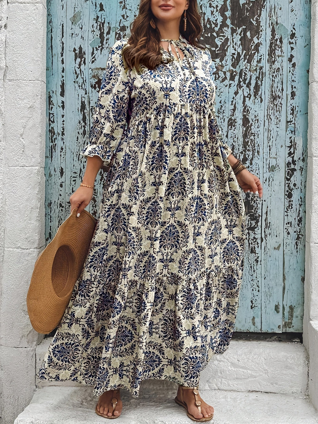 Molly - Abito Boho Mosaico