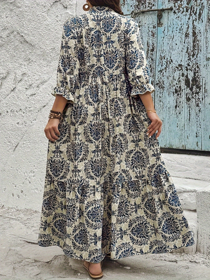 Molly - Abito Boho Mosaico