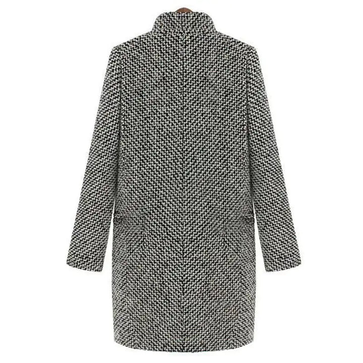 Camilla | Cappotto Pied-de-Poule Doppiopetto