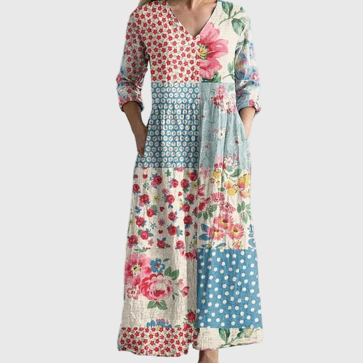 Saule | Elegante Abito Maxi con Stile Raffinato