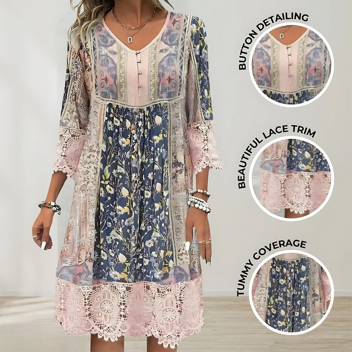 NAYA | Luxe Boho Midi Dress