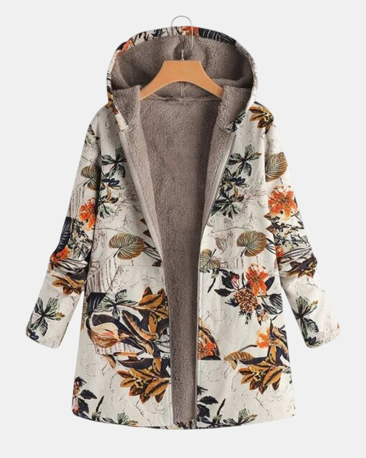 Elena - Giacca Bohemien con Stampa Floreale