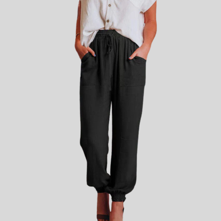Kaeli – Pantaloni Chic con Cintura