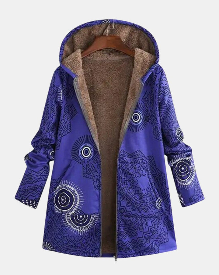 Luna - Giacca Fleece Blu Notte