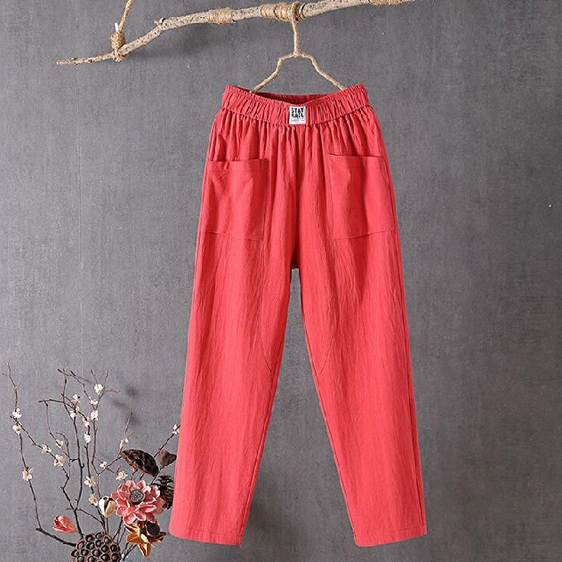 Alyra - Pantaloni Comodi con Tasche