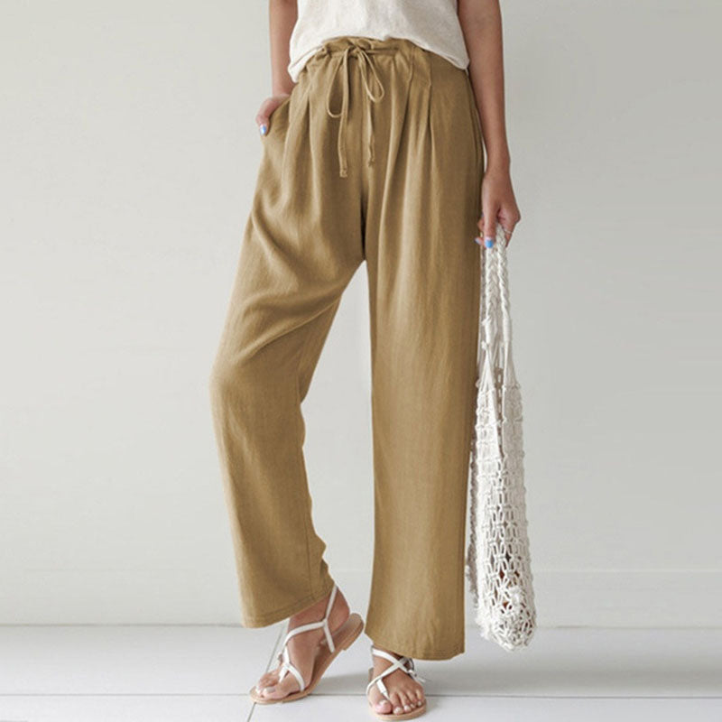 Vara - Pantaloni Comodi con Cordon