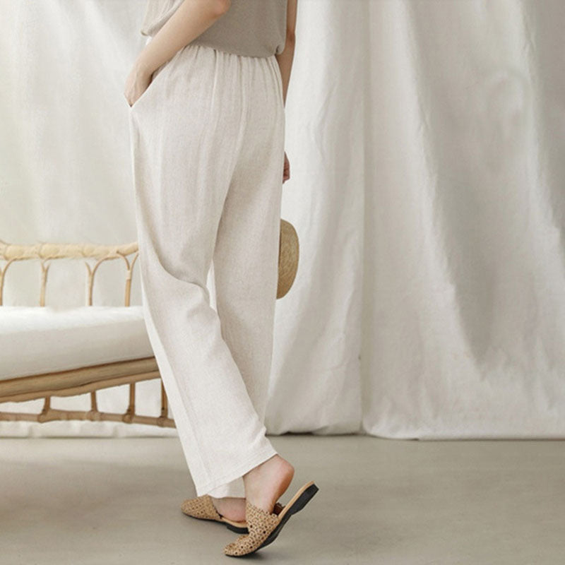 Vara - Pantaloni Comodi con Cordon