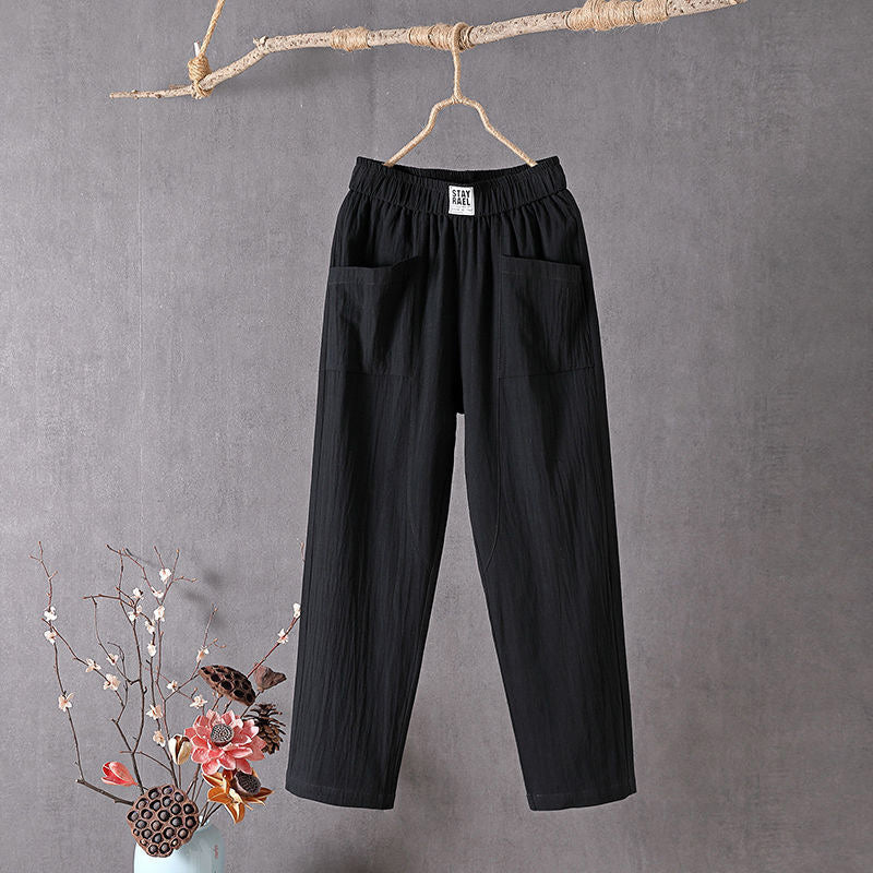 Alyra - Pantaloni Comodi con Tasche