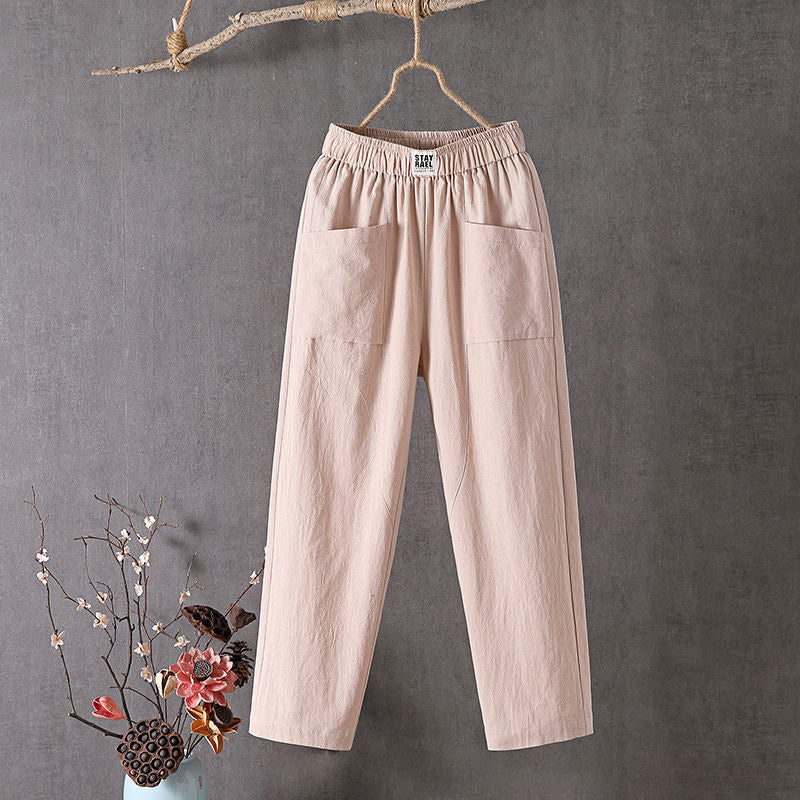 Alyra - Pantaloni Comodi con Tasche