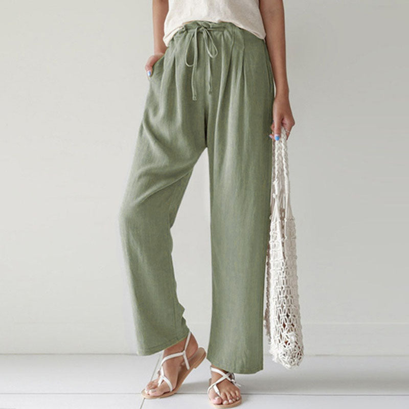 Vara - Pantaloni Comodi con Corda