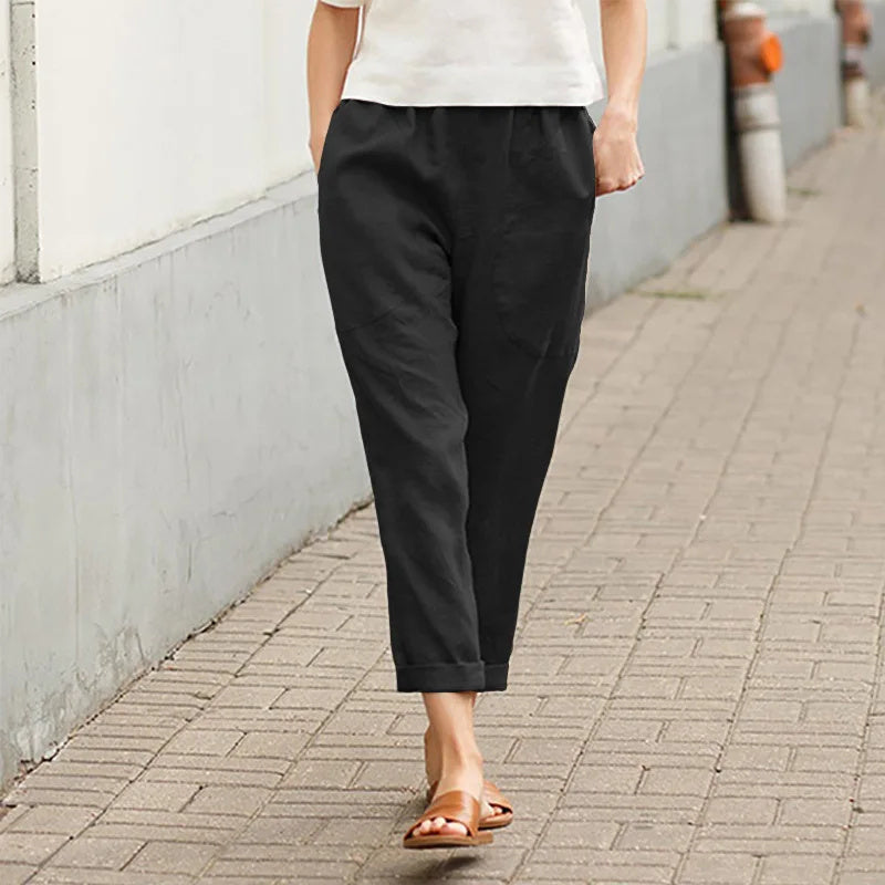 Kriza - Pantaloni Larghi con Tasche