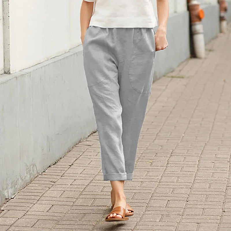 Kriza - Pantaloni Larghi con Tasche