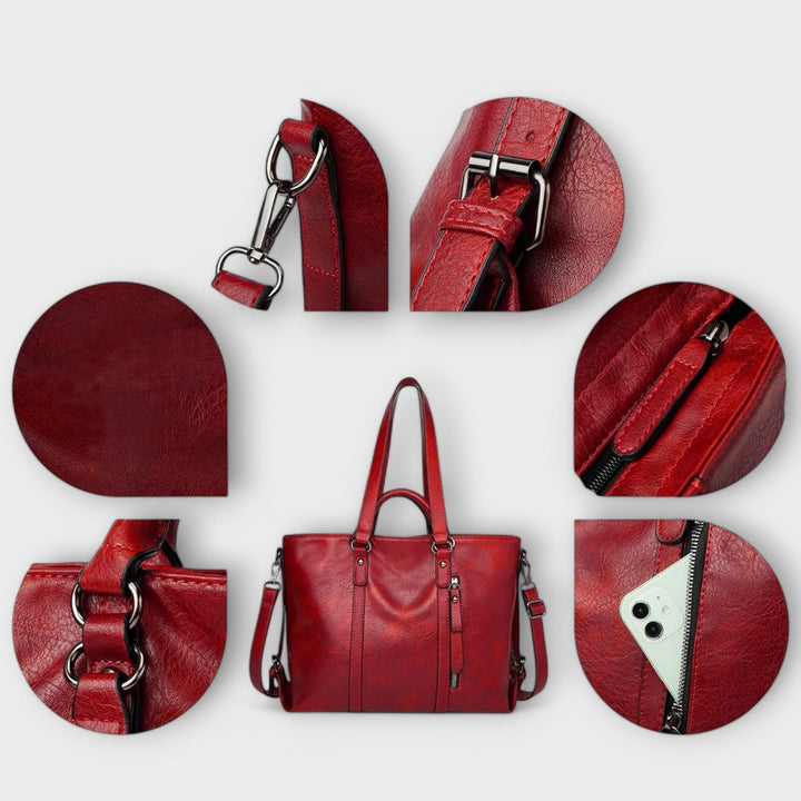 Lou | Large Leather Tote
