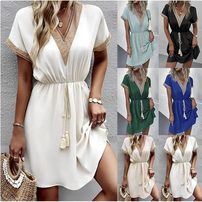 Sabrina - Elegante Abito Bohemien