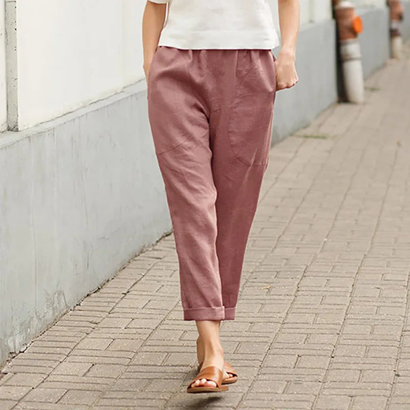 Kriza - Pantaloni Larghi con Tasche