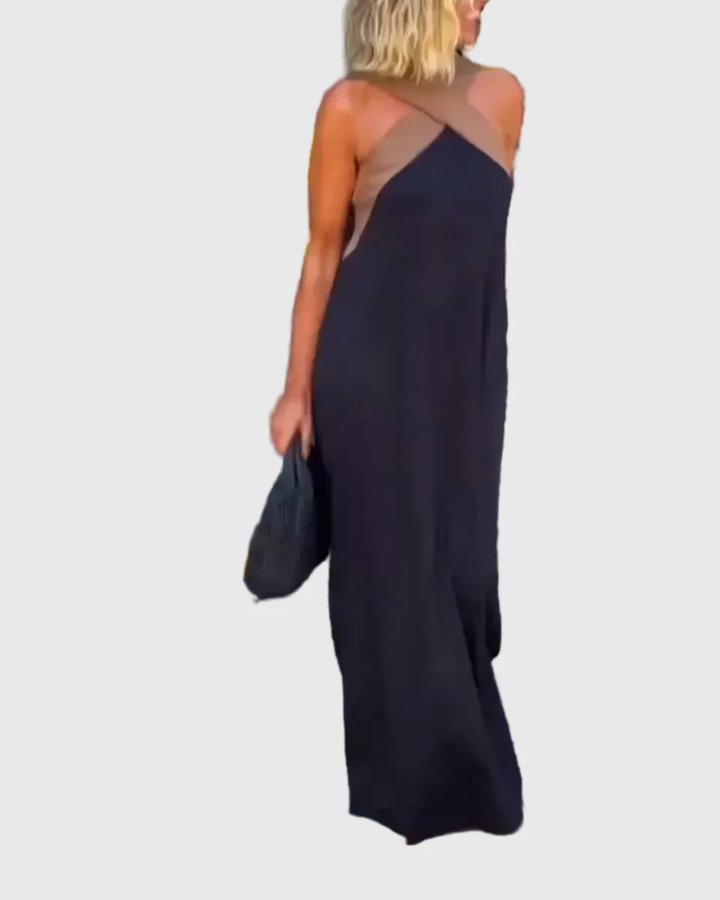 Elena | Elegante Maxi Abito Fluido