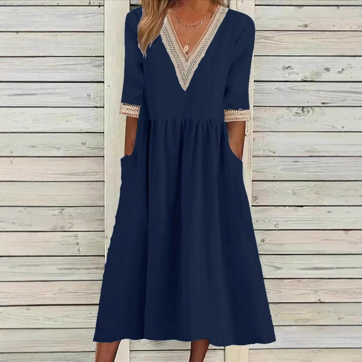 LIVIA | Abito Midi in Pizzo