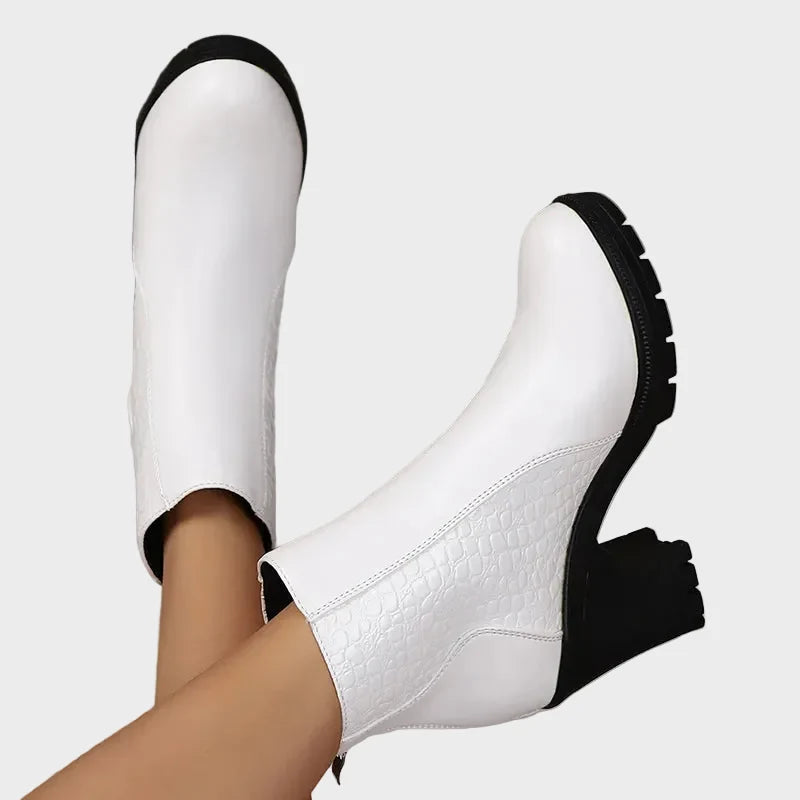 Katarzyna™ Scarpe con tacco alto in pelle autentica con supporto per l'arco del piede 💫