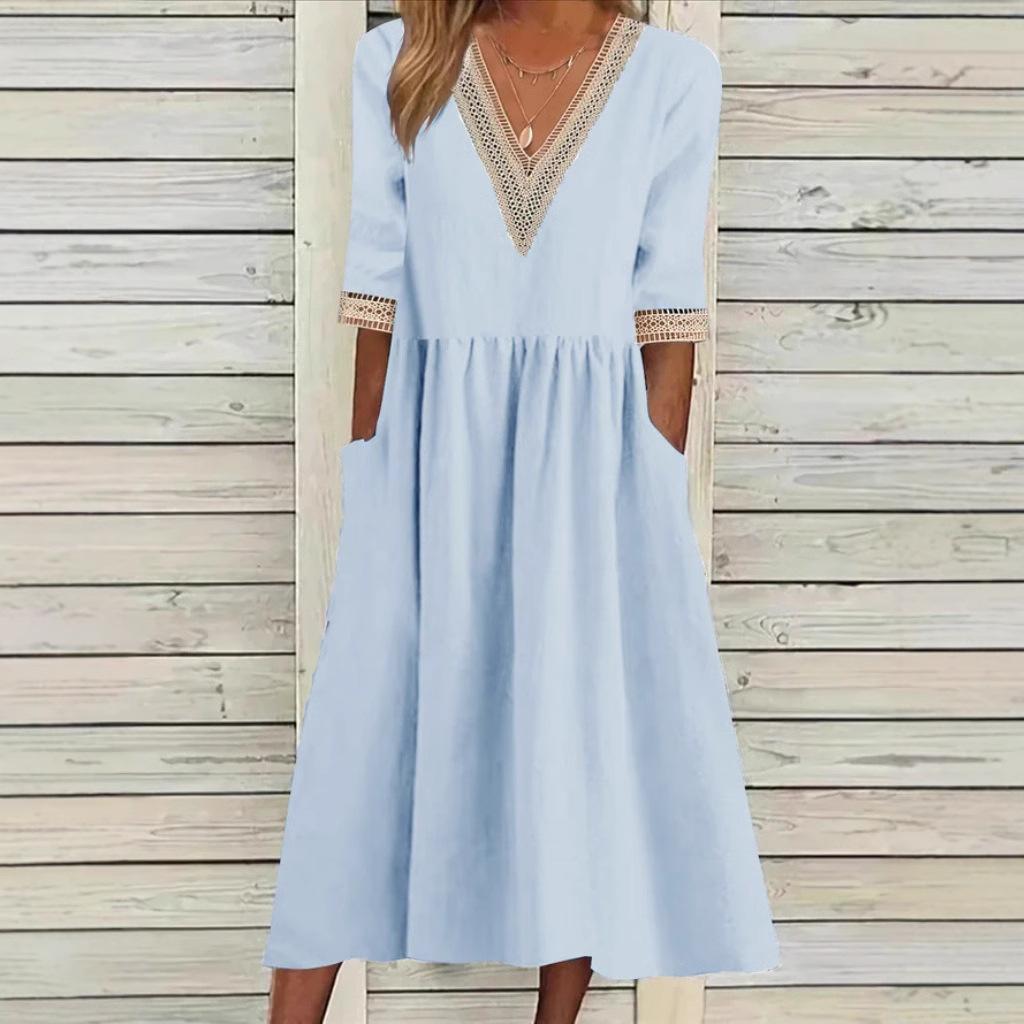 LIVIA | Abito Midi in Pizzo