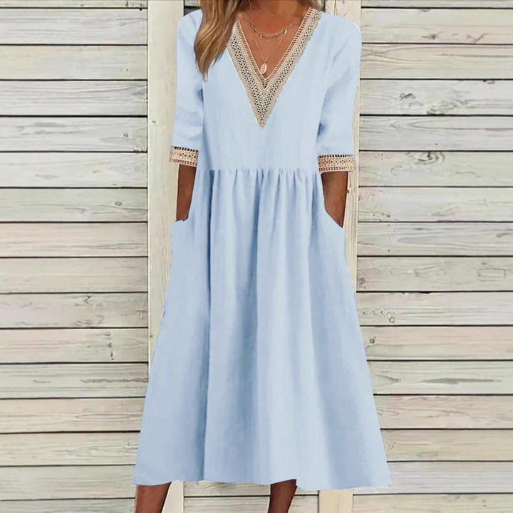 LIVIA | Abito Midi in Pizzo