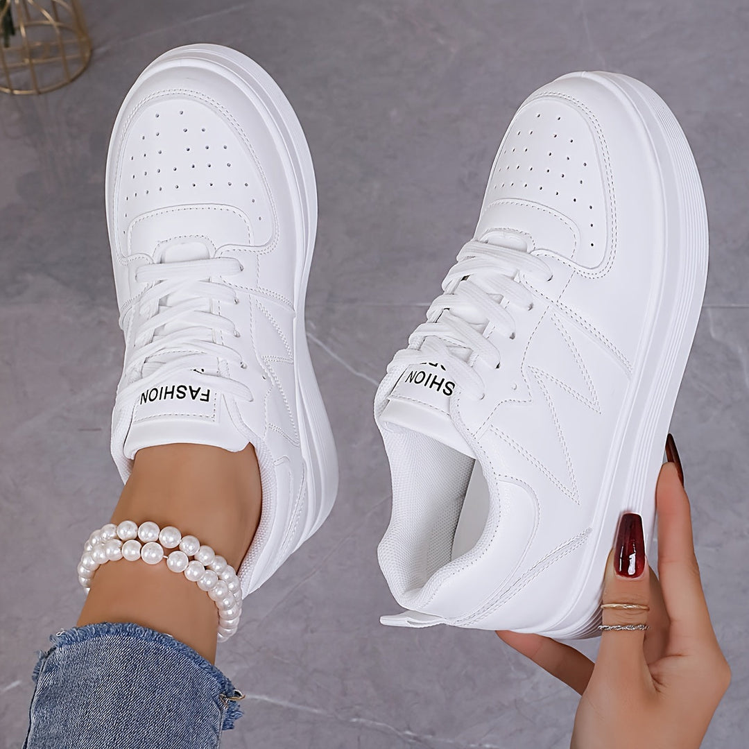 Chloé | Eleganti Sneakers con Soletta Piattaforma